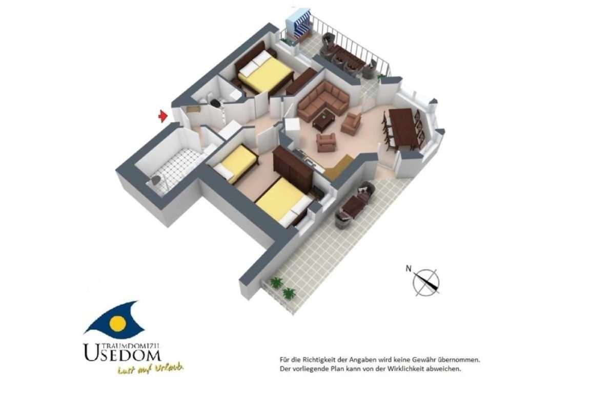 Апартаменти Duenen-Residenz B 05 Герінгсдорф Екстер'єр фото